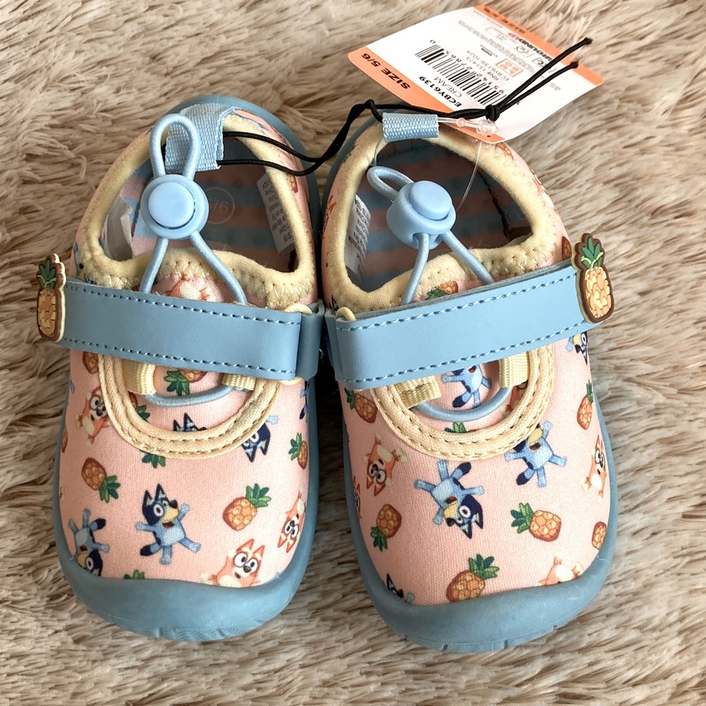 Bluey Slip On Toddler Shoes Size 5/6